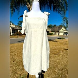 NWT🌷EXPRESS Shoulder Tie Strap Dress